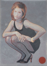 U.T. Akryl på plakat. 2007. 86x90 cm 